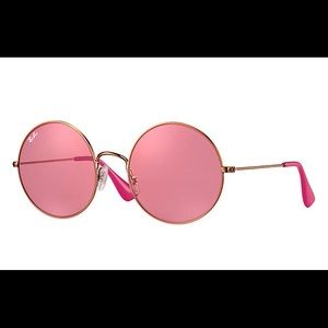 RAY-BAN PINK JA-JO SUNGLASSES